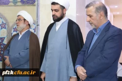 مراسم پرچم گردانی حرم مطهر امام رضا(ع) در دانشگاه فرهنگیان_پردیس حضرت فاطمه الزهرا(س) اهواز