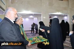 مراسم پرچم گردانی حرم مطهر امام رضا(ع) در دانشگاه فرهنگیان_پردیس حضرت فاطمه الزهرا(س) اهواز