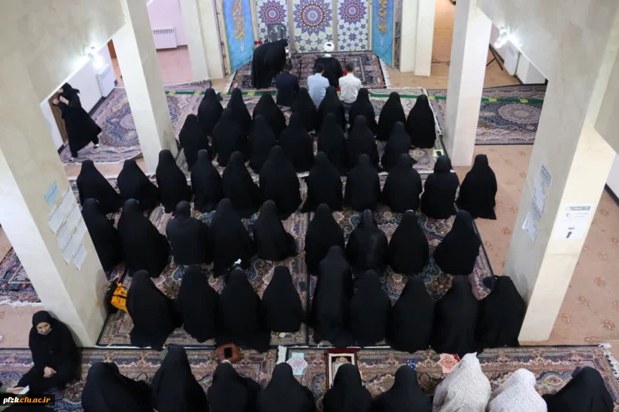 مراسم پرچم گردانی حرم مطهر امام رضا(ع) در دانشگاه فرهنگیان_پردیس حضرت فاطمه الزهرا(س) اهواز