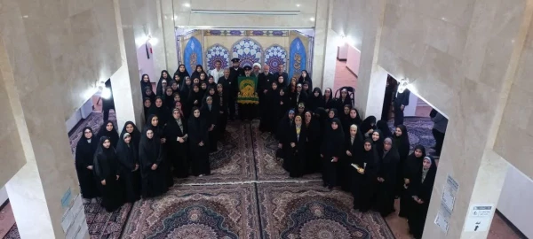 مراسم پرچم گردانی حرم مطهر امام رضا(ع) در دانشگاه فرهنگیان_پردیس حضرت فاطمه الزهرا(س) اهواز