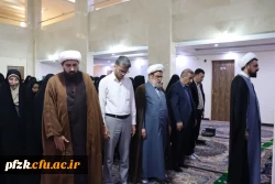 مراسم پرچم گردانی حرم مطهر امام رضا(ع) در دانشگاه فرهنگیان_پردیس حضرت فاطمه الزهرا(س) اهواز