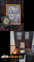 فضاسازی پردیس حضرت فاطمه الزهرا(س) اهواز به مناسبت شهادت رئیس جمهور و همراهانشان