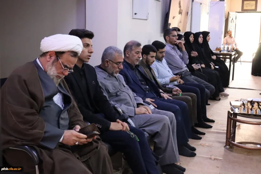 برگزاری مراسم سوگواری شهادت آیت الله رییسی و هیات همراه در دانشگاه فرهنگیان_پردیس حضرت فاطمه الزهرا(س) اهواز