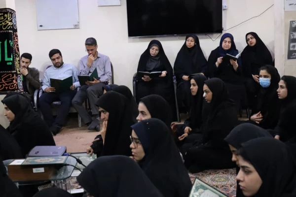 برگزاری مراسم سوگواری شهادت آیت الله رییسی و هیات همراه در دانشگاه فرهنگیان_پردیس حضرت فاطمه الزهرا(س) اهواز