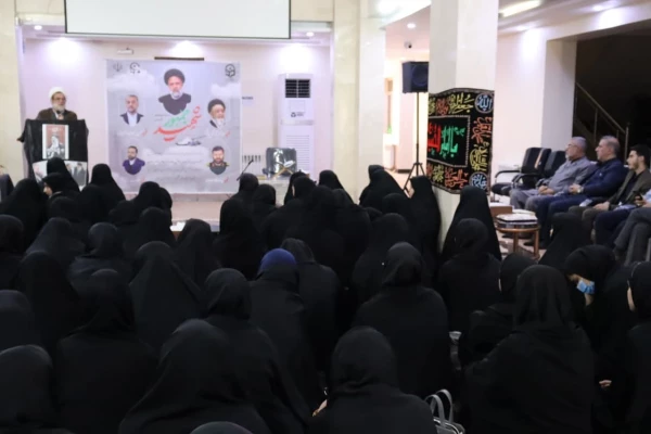 برگزاری مراسم سوگواری شهادت آیت الله رییسی و هیات همراه در دانشگاه فرهنگیان_پردیس حضرت فاطمه الزهرا(س) اهواز