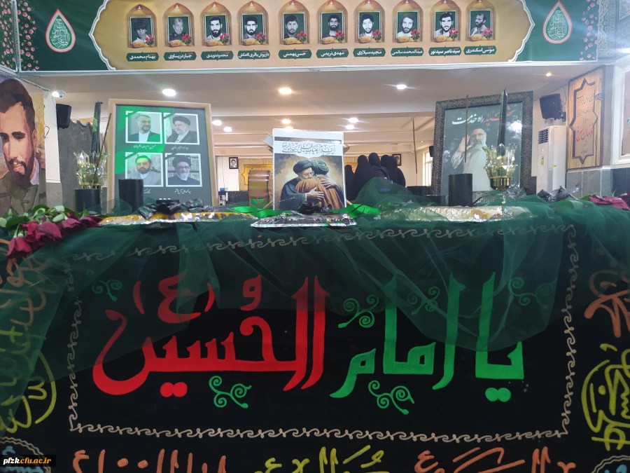 برگزاری یادواره ۴۵۰ شهید دانشجو معلم و معلم استان خوزستان و اجتماع دانشجویی یادبود شهدای خدمت و دکتر آیت الله رئیسی در یادمان شهید علی هاشمی