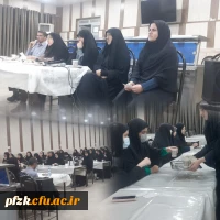 جلسه ی پرسش و پاسخ با مسئولین پردیس حضرت فاطمه الزهرا(س) اهواز