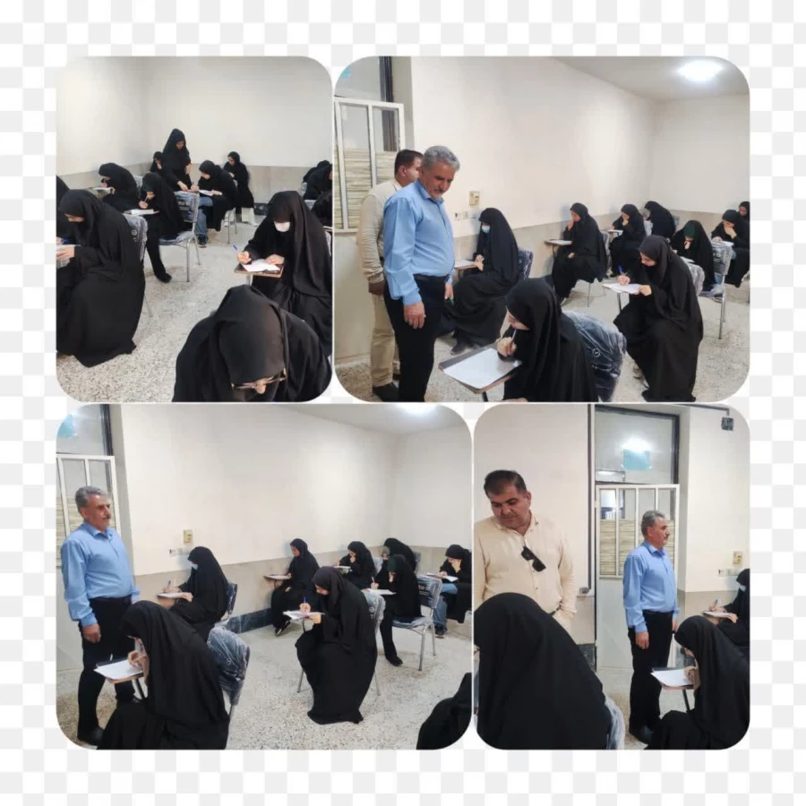 برگزاری اولین آزمون هماهنگ استانی درس نظریه های یادگیری در پردیس حضرت فاطمه الزهرا(س) اهواز و مرکز دخترانه بهبهان 
