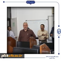 بازدید کارگروه هیأت نظارت، ارزیابی و تضمین کیفیت آموزش عالی از پردیس حضرت فاطمه الزهرا(س) اهواز