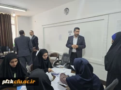 بازدید نماینده اداره کل برنامه ریزی وزارت آموزش و پرورش از پردیس حضرت فاطمه الزهرا(س) اهواز