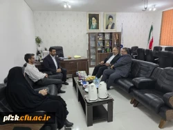 بازدید نماینده اداره کل برنامه ریزی وزارت آموزش و پرورش از پردیس حضرت فاطمه الزهرا(س) اهواز