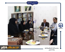 معارفه سرپرست معاون آموزشی پردیس حضرت فاطمه الزهرا(س) اهواز