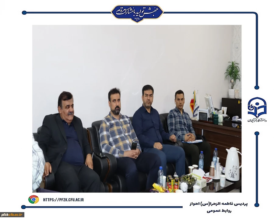 بازدید معاونت فنی اداره کل نوسازی مدارس از پروژه ساختمان اداری-آموزشی پردیس حضرت فاطمه الزهرا(س) اهواز