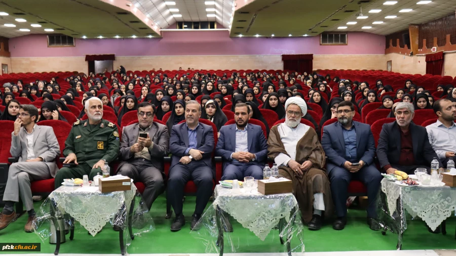 برگزاری آیین استقبال از نو دانشجو معلمان پردیس فاطمه الزهرا (س) اهواز 