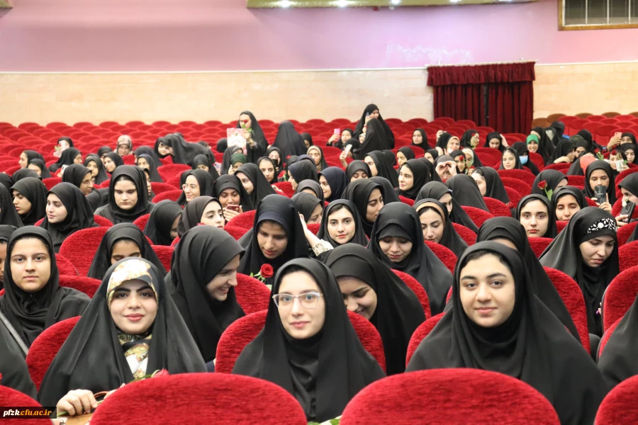 برگزاری آیین استقبال از نو دانشجو معلمان پردیس فاطمه الزهرا (س) اهواز 