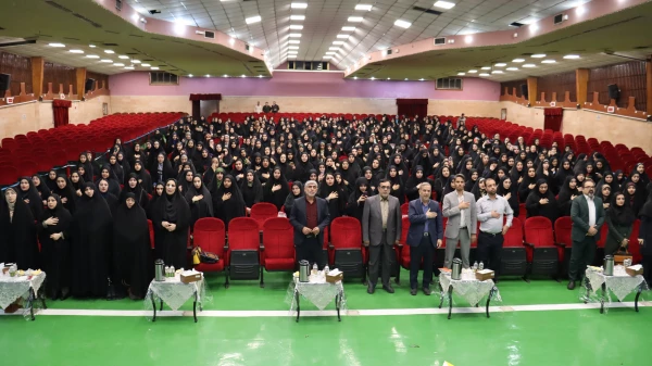 برگزاری آیین استقبال از نو دانشجو معلمان پردیس فاطمه الزهرا (س) اهواز 