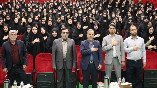 برگزاری آیین استقبال از نو دانشجو معلمان پردیس فاطمه الزهرا (س) اهواز 