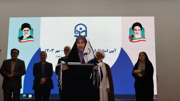 برگزاری آیین استقبال از نو دانشجو معلمان پردیس فاطمه الزهرا (س) اهواز 