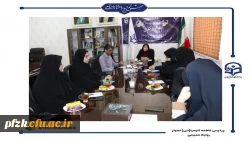 برگزاری جلسه شورای صنفی در پردیس حضرت فاطمه الزهرا(س) اهواز