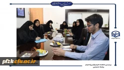 برگزاری جلسه شورای صنفی در پردیس حضرت فاطمه الزهرا(س) اهواز