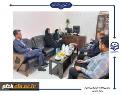 حضور رئیس کمیته امداد شرق اهواز در پردیس حضرت فاطمه الزهرا(س) اهواز