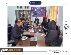 حضور رئیس کمیته امداد شرق اهواز در پردیس حضرت فاطمه الزهرا(س) اهواز