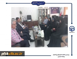 بازدید ادواری اداره نظارت، ارزیابی و تضمین کیفیت از پردیس حضرت فاطمه الزهرا(س) اهواز