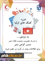 دوره کمک های اولیه