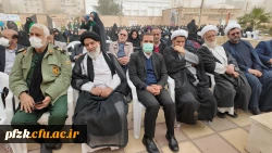 گزارش تصویری از مراسم تشییع شهید گمنام در پردیس حضرت فاطمه الزهرا(س) اهواز