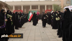 گزارش تصویری از مراسم تشییع شهید گمنام در پردیس حضرت فاطمه الزهرا(س) اهواز