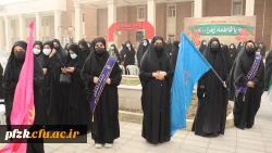 گزارش تصویری از مراسم تشییع شهید گمنام در پردیس حضرت فاطمه الزهرا(س) اهواز