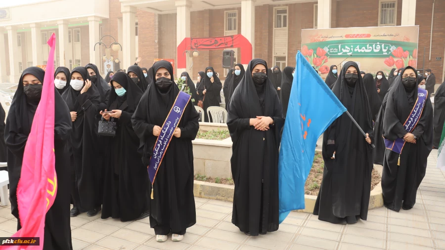 گزارش تصویری از مراسم تشییع شهید گمنام در پردیس حضرت فاطمه الزهرا(س) اهواز