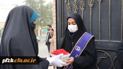 گزارش تصویری از مراسم تشییع شهید گمنام در پردیس حضرت فاطمه الزهرا(س) اهواز