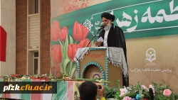 گزارش تصویری از مراسم تشییع شهید گمنام در پردیس حضرت فاطمه الزهرا(س) اهواز