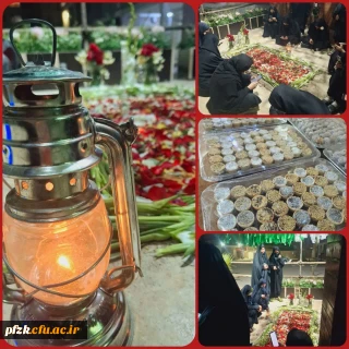 برگزاری مراسم شام غریبان برادر شهیدمان (مرکز رفاهی) 