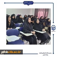 نمایشگاه دستاوردهای تولید محتوای آموزشی توسط دانشجو معلمان پردیس حضرت فاطمه الزهرا(س) اهواز