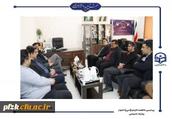 بازدید معاونت اجرایی اداره کل نوسازی مدارس از پروژه ساختمان اداری-آموزشی پردیس حضرت فاطمه الزهرا(س) اهواز