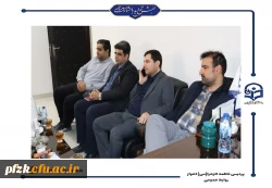 بازدید معاونت اجرایی اداره کل نوسازی مدارس از پروژه ساختمان اداری-آموزشی پردیس حضرت فاطمه الزهرا(س) اهواز