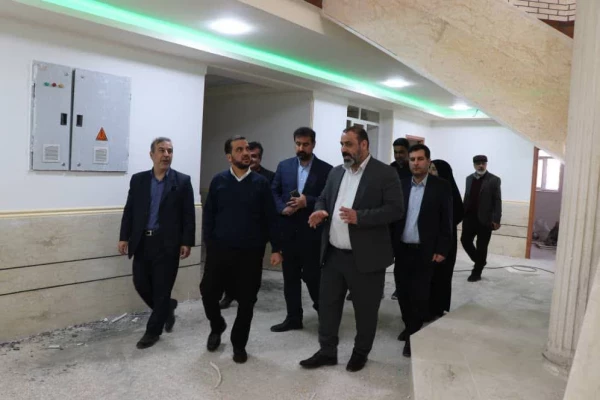 بازدید نماینده مردم اهواز، حمیدیه، باوی و کارون در مجلس شورای اسلامی از پروژه های عمرانی دانشگاه فرهنگیان-پردیس حضرت فاطمه الزهرا(س) اهواز