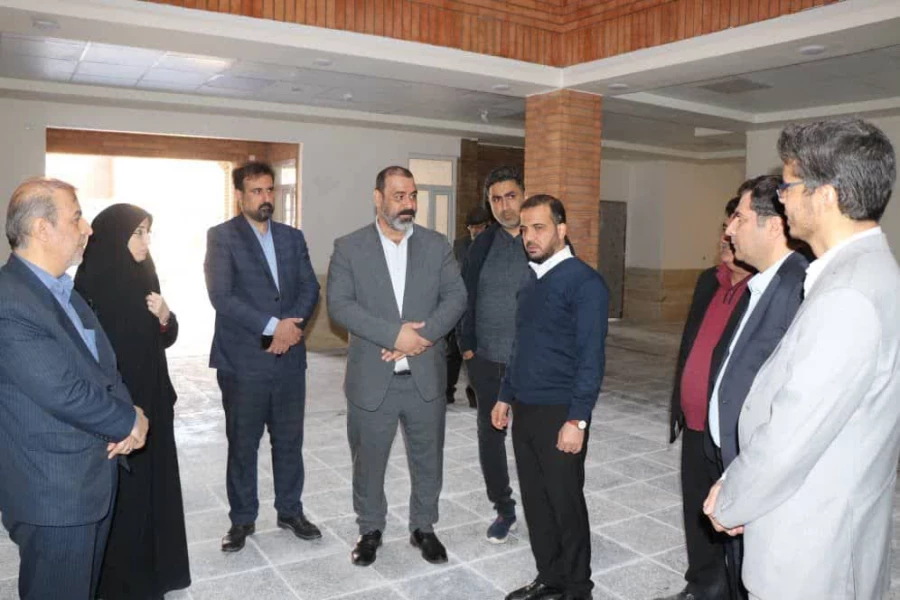 بازدید نماینده مردم اهواز، حمیدیه، باوی و کارون در مجلس شورای اسلامی از پروژه های عمرانی دانشگاه فرهنگیان-پردیس حضرت فاطمه الزهرا(س) اهواز