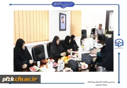
نشست سرپرستان سراهای دانشجویی پردیس حضرت فاطمه الزهرا(س) اهواز با سرپرست و معاونت امور دانشجویی پردیس
