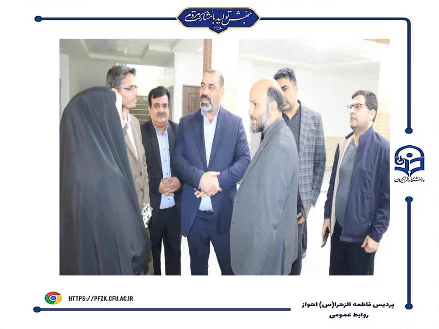 معاون وزیر آموزش و پرورش از پروژه های ساختمان اداری-آموزشی و رفاهی پردیس حضرت فاطمه الزهرا(س) اهواز بازدید کرد.