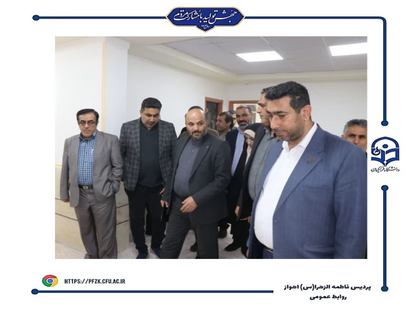 معاون وزیر آموزش و پرورش از پروژه های ساختمان اداری-آموزشی و رفاهی پردیس حضرت فاطمه الزهرا(س) اهواز بازدید کرد.