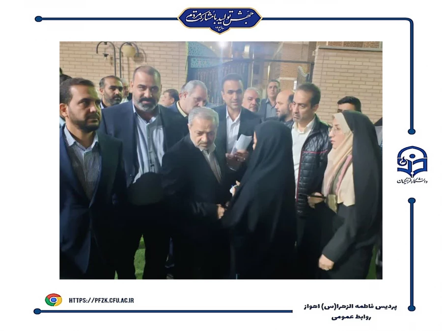  بازدید وزیر آموزش و پرورش از پروژه های دانشگاه فرهنگیان-پردیس حضرت فاطمه الزهرا(س) اهواز