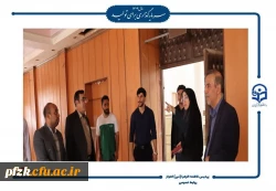 نشست خبری دانشگاه فرهنگیان خوزستان با حضور ریاست دانشگاه و سرپرست پردیس حضرت فاطمه الزهرا(س) اهواز