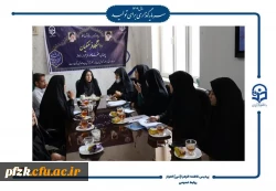 جلسه شورای صنفی در پردیس حضرت فاطمه الزهرا(س) اهواز