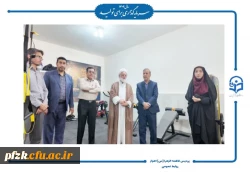  افتتاحیه اتاق تندرستی پردیس حضرت فاطمه الزهرا (س) اهواز