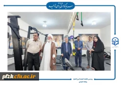 افتتاحیه اتاق تندرستی پردیس حضرت فاطمه الزهرا (س) اهواز