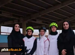 کسب عنوان قهرمانی تیم دوچرخه سواری دانشجومعلمان دختر دانشگاه فرهنگیان خوزستان در مسابقات منطقه ۱۰ کشور