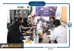 بازدید مدیر کل طرح، برنامه و بودجه دانشگاه فرهنگیان کشور از پردیس حضرت فاطمه الزهرا(س) اهواز